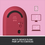 Logitech POP Wireless Mouse (Heartbreaker Rose)