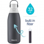 Brita Paslanmaz elik Su Artmal Su iesi (950ml)(Carbon)