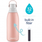 Brita Paslanmaz elik Su Artmal Su iesi (950ml)(Rose)