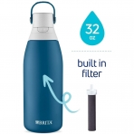 Brita Paslanmaz elik Su Artmal Su iesi (950ml)(Marina)