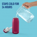 Brita Paslanmaz elik Su Artmal Su iesi (950ml)(Ruby)