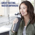 Brita Paslanmaz elik Su Artmal Su iesi (590ml)(Carbon)