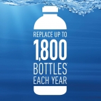 Brita Paslanmaz elik Su Artmal Su iesi (590ml)(Silver)