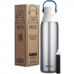 Brita Paslanmaz elik Su Artmal Su iesi (590ml)(Silver)