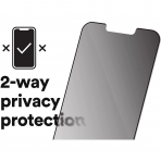 BodyGuardz Spyglass 2 iPhone 13 Mini Privacy Ekran Koruyucu