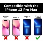 BodyGuardz Pure iPhone 13 Pro Max Temperli Cam Ekran Koruyucu