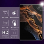 Orzero Galaxy Tab S8 Ultra Temperli Cam Ekran Koruyucu (2 Adet)