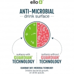 Ello Cooper Paslanmaz �elik Su �i�esi (Gray) (650ml)