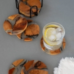 AVOCRAFTS Ahap Bardak Altl(Kahverengi, 6 Adet)