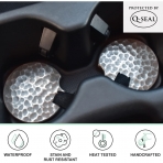 Questech Ahap Bardak Altl (Gri Desenli, 6 Adet)