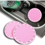 MEA Silikon Bardak Altl��� (Pembe, 2 Adet)