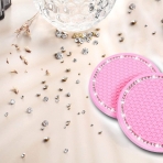 MEA Silikon Bardak Altl��� (Pembe, 2 Adet)