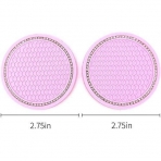 MEA Silikon Bardak Altl��� (Pembe, 2 Adet)
