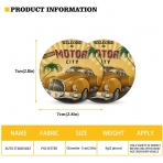 INSTANTARTS  Dekoratif Bardak Altl (Mor, 2 Adet)
