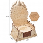 Viipha Dekoratif Bardak Altl (Game Of Thrones, 9 Adet)