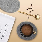 SHCMSADO Pamuk Bardak Altl���(Renkli, 6 Adet)