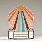 Greenline Goods Seramik Bardak Altl��� (G�ne�, 4 Adet)