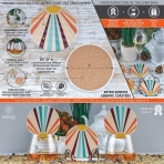 Greenline Goods Seramik Bardak Altl��� (G�ne�, 4 Adet)