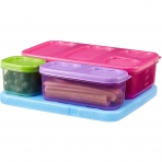 Rubbermaid LunchBlox Blmeli Beslenme Kutusu (Renkli)