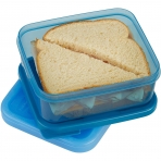 Rubbermaid LunchBlox Blmeli Beslenme Kutusu (S, Mavi)