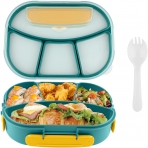 HSYTEK B�lmeli Beslenme Kutusu(Ye�il/Sar�)