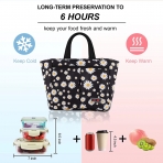 KEXGX Yal�t�ml� Beslenme �antas� (Papatya Desenli)