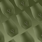 BrMate NOS'R Paslanmaz �elik Viski Barda�� Termosu (Green, 200ml)