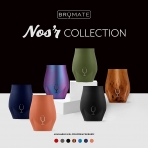 BrMate NOS'R Paslanmaz �elik Viski Barda�� Termosu (Green, 200ml)