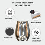 BrMate NOS'R Paslanmaz �elik Viski Barda�� Termosu (Green, 200ml)