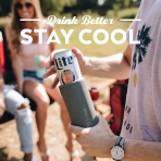 BrMate Hopslator Tro Paslanmaz �elik Kutu ��ece�i Termosu (Black)