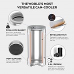 BrMate Hopslator Tro Paslanmaz �elik Kutu ��ece�i Termosu (Black)