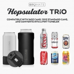 BrMate Hopslator Tro Paslanmaz �elik Kutu ��ece�i Termosu (Black)