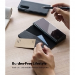 Rin gke Folio Galaxy Z Fold 3 Ultra Deri Klf
