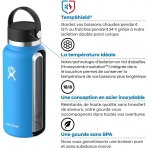 Hydro Flask Paslanmaz elik Su iesi (590ml, Beyaz)