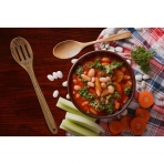 Tectona Teak Tahta Ka��k Seti (Kahverengi, 5 Par�a)