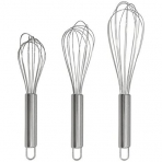 Whisk  Paslanmaz �elik ��rp�c� (Gri, 3 Par�a)