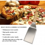 DflowerK Metal Spatula Set (3 Para)