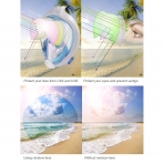 Snorkel Mask Full Face 2019 Newest UV Protection Foldable Easy