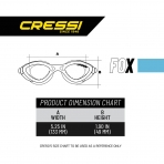 Cressi Fox Yzc Gzl (Siyah/Gri)