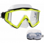 AQUA A DIVE SPORTS norkel Set (Beyaz/Sar)