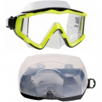 AQUA A DIVE SPORTS norkel Set (Beyaz/Sar)