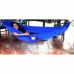 Hammock Bliss Tek Kiilik Pamuklu Hamak (Mavi)