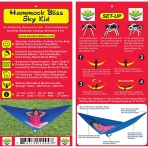 Hammock Bliss Tek Kiilik Pamuklu Hamak (Mavi)