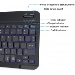 OMOTON Mini Wireless Klavye (Siyah)