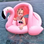 QIAONIUNIU Bebek Deniz Simidi (Flamingo)