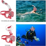 Bairuifu �norkel Set (S, Pembe)