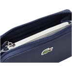 Lacoste L.12 Deri Kad�n C�zdan(Lacicvert)