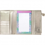 Lilly Pulitzer Vegan Deri Kadn Portfolio (Altn Rengi)