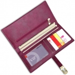 TOPKULL Kad�n Deri C�zdan (Bordo)