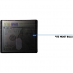 FLYT  RFID Unsex Deri Czdan (Siyah)